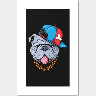 Cool bull dog Posters and Art